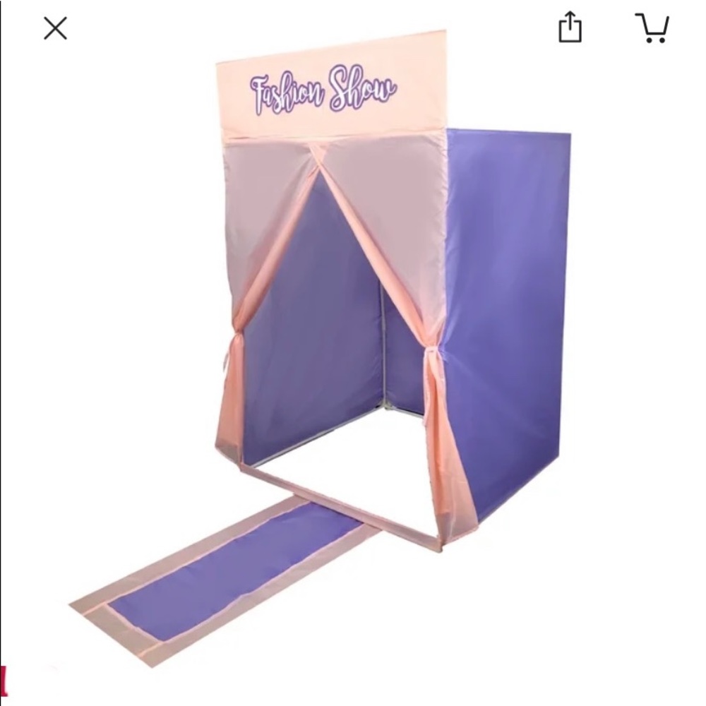Kids fashion show play tent